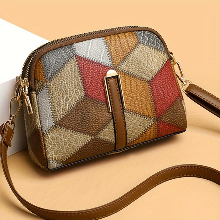 Elora™ | Clio Mini Borsa a Tracolla Patchwork