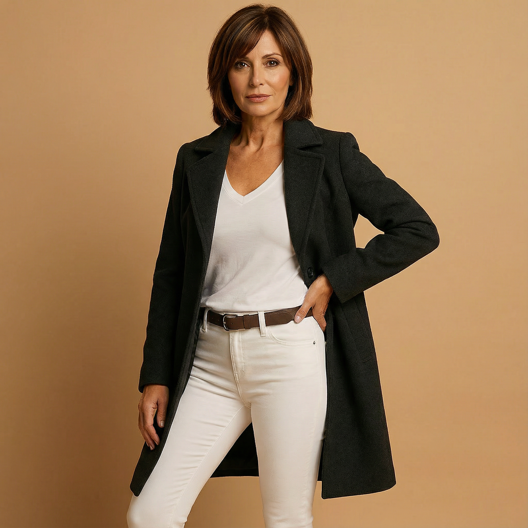 Elora™ | Cappotto classico in lana
