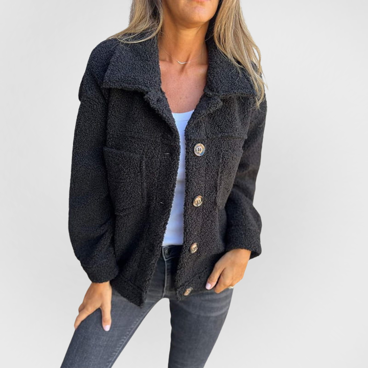 Elora™ | Giacca Sherpa Morbida Aurore