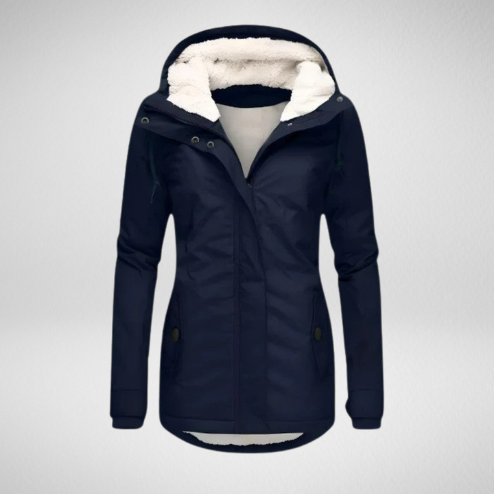 Elora™ | Seravia Giacca Impermeabile Elegante