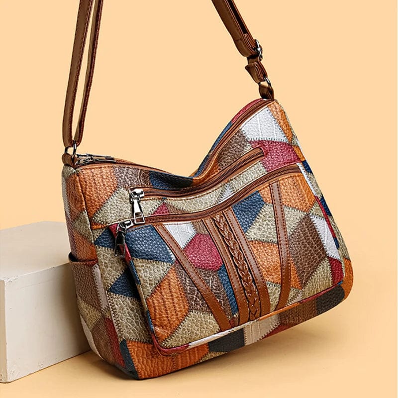Elora™ | Patchwork Borsa Artistica Versatile
