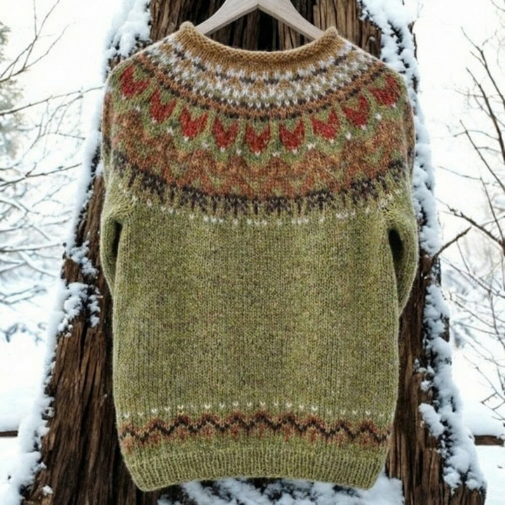 Elora™| Maglione invernale in mix lana